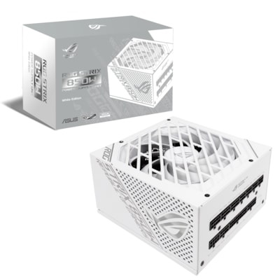 Image of ASUS ROG Strix 850G Gaming Netzteil, White, 80+ Gold, Modular, 135 mm Lüfter