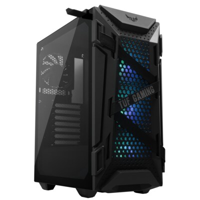 Image of ASUS TUF Gaming GT301 ATX Midi-Tower Gaming Gehäuse, Glasseitenfenster