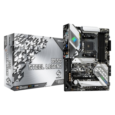 Image of ASRock B550 Steel Legend ATX Mainboard Sockel AM4 M2/HDMI/DP/USB32