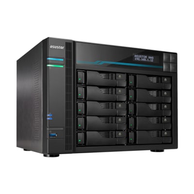 Image of ASUSTOR AS6510T Lockerstor 10 NAS System 10-bay