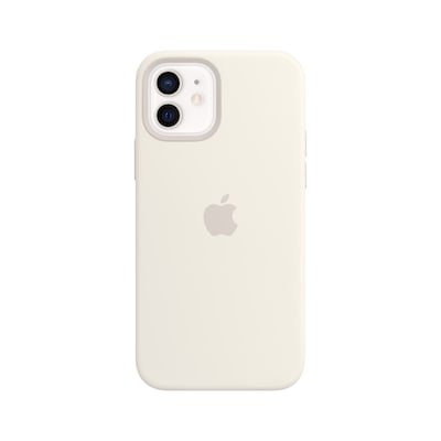 Image of Apple iPhone 12 | 12 Pro Silicone Case with MagSafe - White