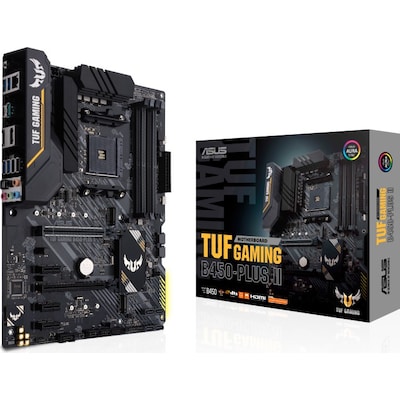 Image of ASUS TUF B450-Plus Gaming II ATX Mainboard Sockel AM4 M2/USB32(C)/HDMI/DVI