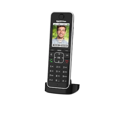 Image of AVM FRITZ!Fon C6 Black schnurloses DECT Komforttelefon für FRITZ!Box