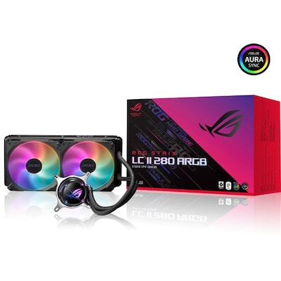 Image of ASUS ROG Strix LC II 280 ARGB Komplettwasserkühlung für AMD und Intel CPUs