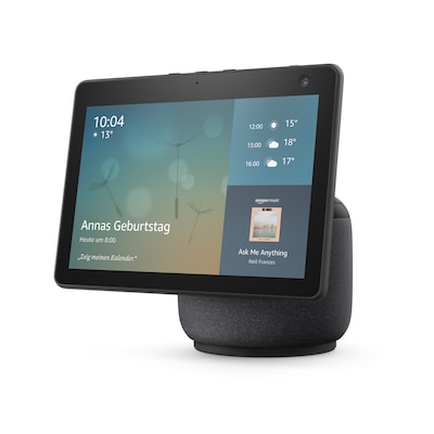 Image of Amazon Echo Show 10 (3 Gen) hochauflösendes Smart Display mit Bewegungsfunktion und Alexa Anthrazit