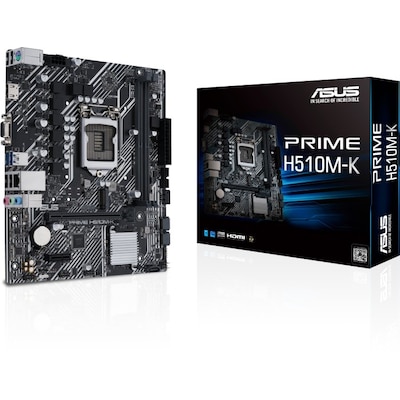 Image of ASUS Prime H510M-K mATX Mainboard Sockel 1200 M2/USB32/HDMI/VGA