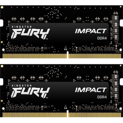 Image of 16GB (2x8GB) KINGSTON FURY Impact DDR4-2666 CL15 RAM Gaming Notebookspeicher Ki
