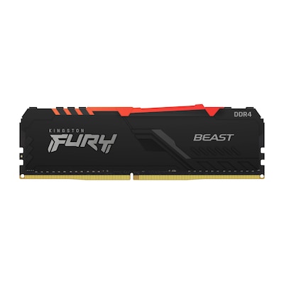 Image of 8GB (1x8GB) KINGSTON FURY Beast RGB DDR4-3200 CL16 RAM Gaming Arbeitsspeicher