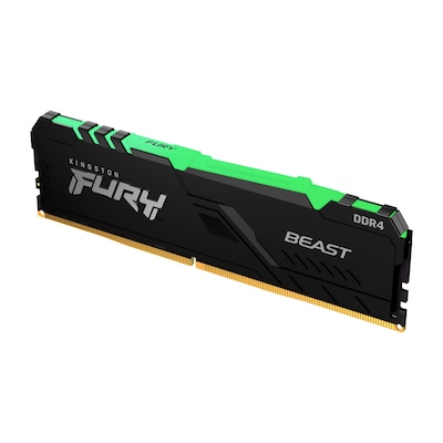 Image of 32GB (1x32GB) KINGSTON FURY Beast RGB DDR4-3600 CL18 RAM Gaming Arbeitsspeicher