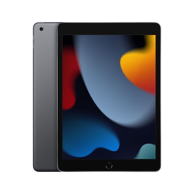 Image of Apple 10.2 iPad Wi-Fi - 9. Generation - Tablet - 64 GB - 25.9 cm (10.2) IPS (2160 x 1620) - Space-grau