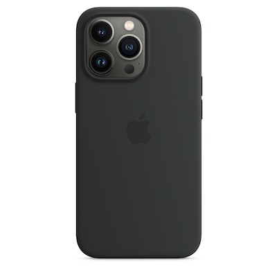 Image of Apple - Case für Mobiltelefon - mit MagSafe - Silikon - Midnight - für iPhone 13 (MM2A3ZM/A)