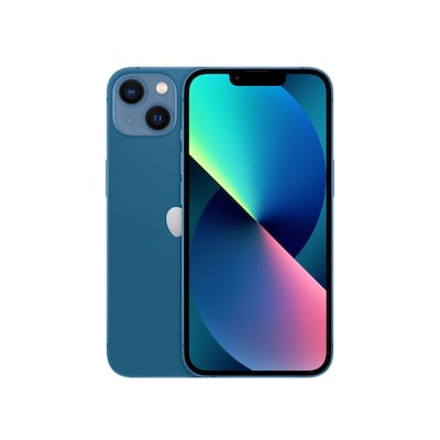 Image of Apple iPhone 13 - Smartphone - Dual-SIM - 5G NR - 256GB - 6.1 - 2532 x 1170 Pixel (460 ppi (Pixel pro )) - Super Retina XDR Display - 2 x Rückkamera 12 MP Frontkamera - Blau (MLQA3ZD/A)