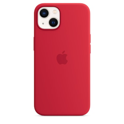 Image of Apple Original iPhone 13 Silikon Case mit MagSafe (PRODUCT)RED