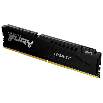 Image of 16GB (1x16GB) KINGSTON FURY Beast Black DDR5-5200 CL40 RAM Gaming Arbeitssp