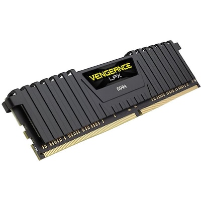 Image of 16GB (2x8GB) Corsair Vengeance LPX Black DDR4-3200 RAM CL16 (16-18-18-35)