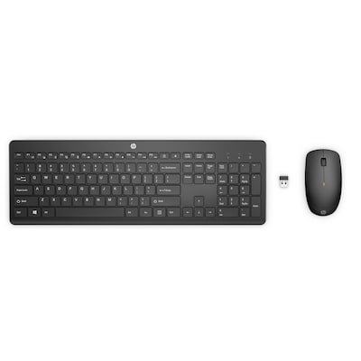 Image of 230 Wireless-Maus und -Tastatur Büro Tastatur (Schwarz) (Schwarz) (Versandkostenfrei)