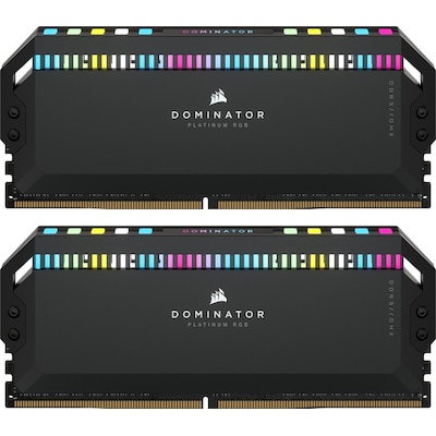 Image of 32GB (2x16GB) Corsair Dominator Platinum RGB DDR5-6200 RAM CL36 RAM Speicher Kit