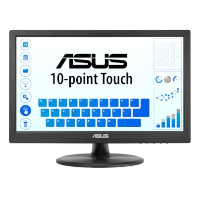 Image of ASUS VT168HR 39,6cm (15,6") WXGA 16:9 TN Touch Monitor HDMI/VGA/USB