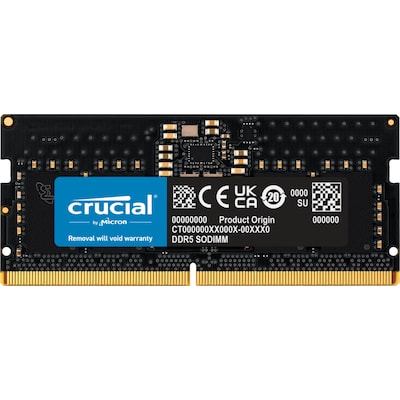 Image of 16GB Crucial DDR5-4800 CL 40 SO-DIMM RAM Notebook Speicher CT16G48C40S5