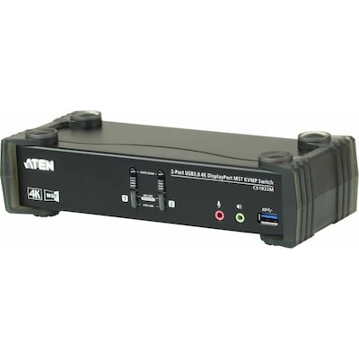 Image of Aten CS1922M 2-Port USB 4K Display-Port Kabel KVM MST Switch + USB 30 Periph