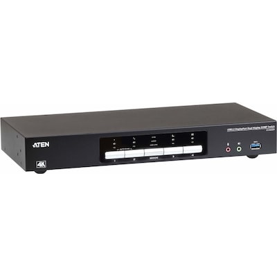 Image of Aten CS1944DP 4-Port USB 4K Dual Display-Port Kabel KVMP Switch + USB3.0 Periph.