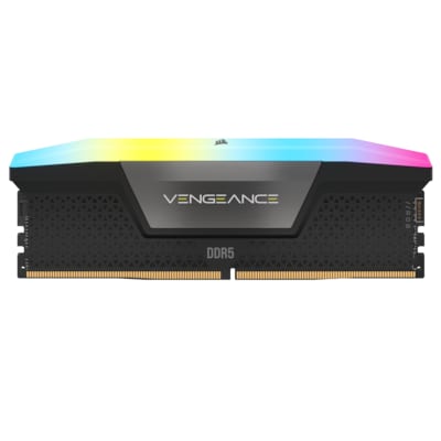 Image of 32GB (2x16GB) CORSAIR VENGEANCE RGB DDR5-5200 RAM CL40 Arbeitsspeicher Kit