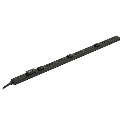 Image of APC Easy PDU, Metered, 32A, 230V, 18 x IEC C13 / 6 x IEC C19 Ausgänge, vert.Rack