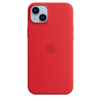 Image of Apple Original iPhone 14 Plus Silikon Case mit MagSafe Product(RED)