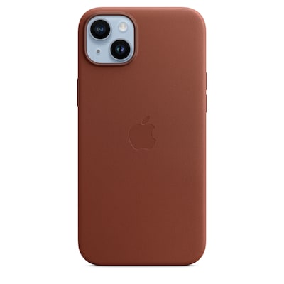 Image of Apple Original iPhone 14 Plus Leder Case mit MagSafe Umbra