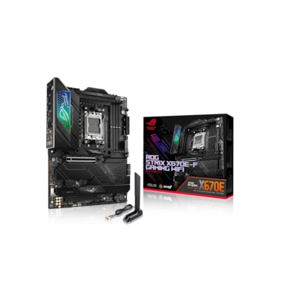 Image of ASUS ROG STRIX X670E-F GAMING WIFI ATX Mainboard Sockel AM5 WIFI/M.2/USB3.2-C/DP