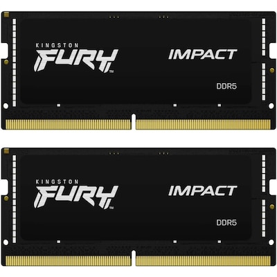 Image of 64GB (2x32GB) KINGSTON FURY Impact DDR5-4800 CL38 RAM Gaming Notebookspeicher
