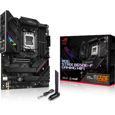 Image of ASUS ROG STRIX B650E-F GAMING WIFI ATX Mainboard Sockel AM5 M.2/USB3.2-C/DP/HDM