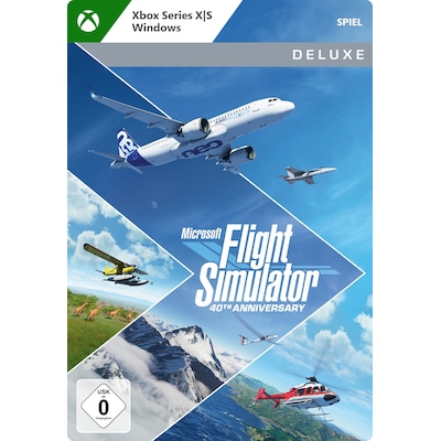 Image of Flight Simulator - 40th Anniversary - Deluxe Edition Digitaler Code