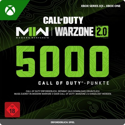 Image of Call of Duty 5000 Points - XBox Series S|X / XBox One Digital Code DE
