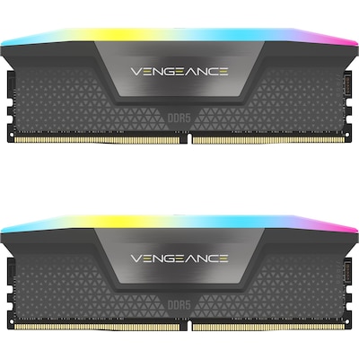 Image of 32GB (2x16GB) CORSAIR VENGEANCE RGB DDR5-5600 RAM EXPO CL36 Arbeitsspeicher Kit