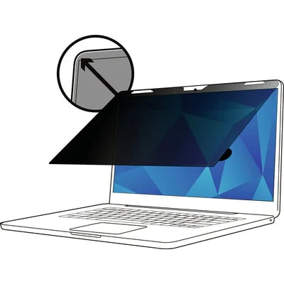 Image of 3M - Blickschutzfilter für Notebook - with 3M COMPLY Flip Attach, 16:10 - entfernbar - 35.6 cm (14) - Schwarz