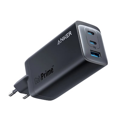 Image of Anker 735 Ladegerät GaNPrime 65W USB-A USB-C schwarz