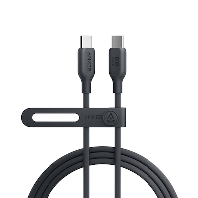 Image of Anker 543 Eco-friendly Bio-TPU-Kabel USB-C zu USB-C 1,8m schwarz