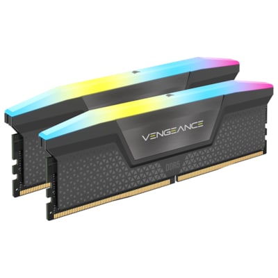 Image of 32GB (2x16GB) CORSAIR Vengeance RGB DDR5-6000 CL36 EXPO RAM Speicher Kit