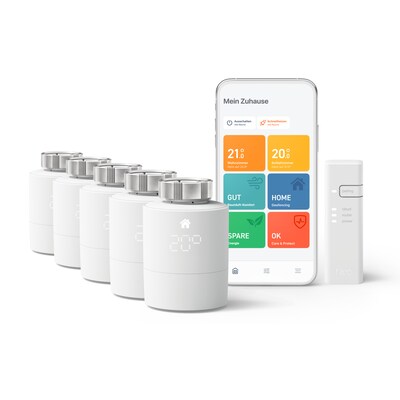 Image of tado° V3+ Starter Set Smarte Heizung • 5x smartes Thermostat