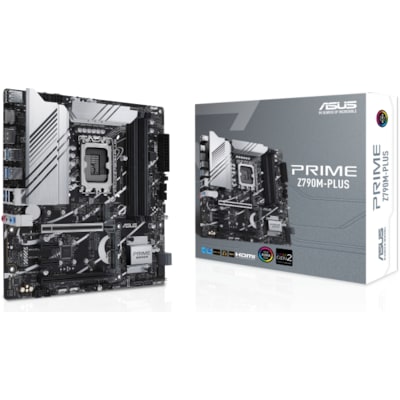 Image of ASUS PRIME Z790M-PLUS mATX Gaming Mainboard Sockel 1700 DP/HDMI/M.2/USB-C