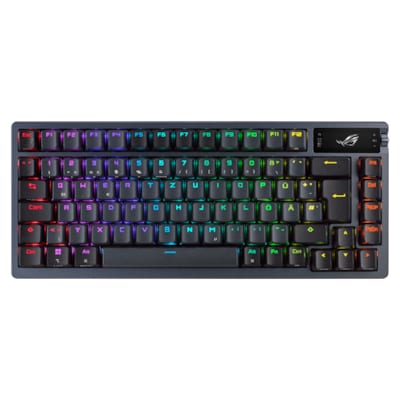 Image of ASUS ROG Azoth RGB Schwarz - Kabellose 75% Hot-Swap Gaming Tastatur