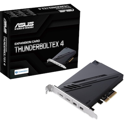 Image of ASUS ThunderboltEX 4, Erweiterungskarte für TB 4, PCIe 3.0 x4, DP 1.4, USB-C