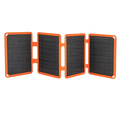 Image of 4smarts Solar Panel VoltSolar Compact 10W USB-A schwarz/orange