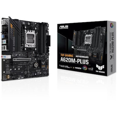 Image of ASUS TUF GAMING A620M-PLUS mATX Mainboard Sockel AM5 M.2/USB3.2/DP/HDMI