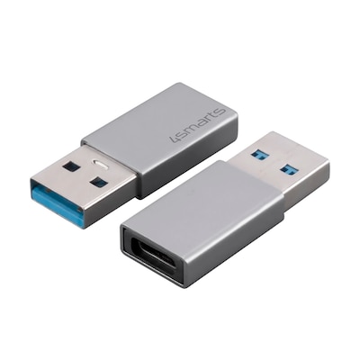 Image of 4smarts Passiver Adapter USB-A 3.0 auf USB-C 2er Set