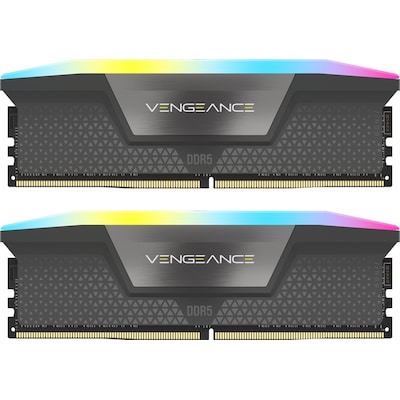 Image of 32GB (2x16GB) CORSAIR VENGEANCE RGB DDR5-6000 RAM CL30 Arbeitsspeicher Kit