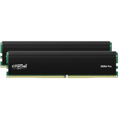 Image of 64GB (2x32GB) CRUCIAL Pro DDR4-3200 CL 22 UDIMM RAM Speicherkit