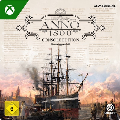 Image of Anno 1800 Console Edition DE - XBox Series S|X Digital Code