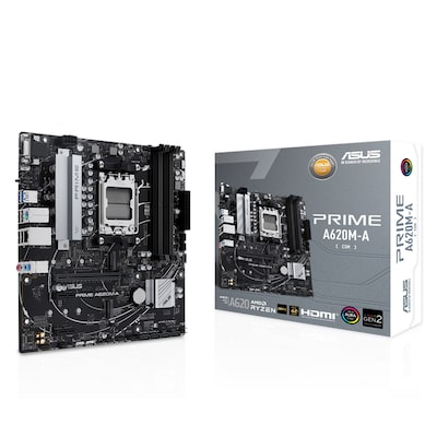 Image of ASUS PRIME A620M-A-CSM mATX Mainboard Sockel AM5 M.2/USB3.2/VGA/DP/HDMI